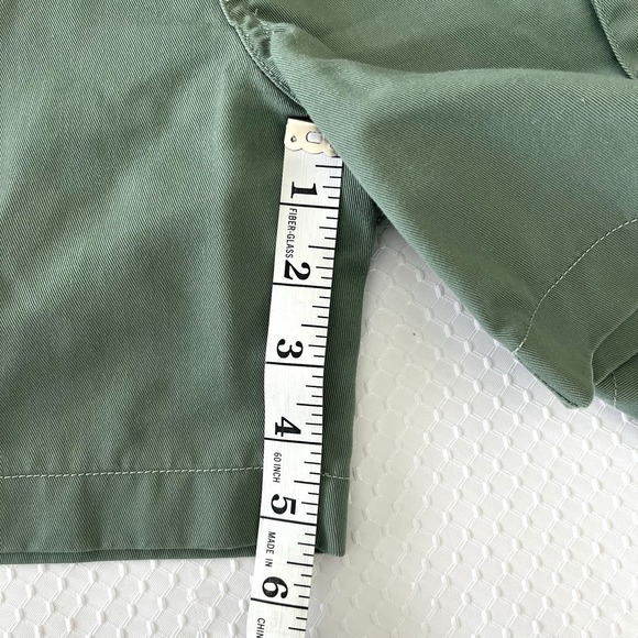 Weekender Men's Trader Cargo Shorts 38 Green Comfort Back-Elastic 6 Pockets‎ - Picture 8 of 11